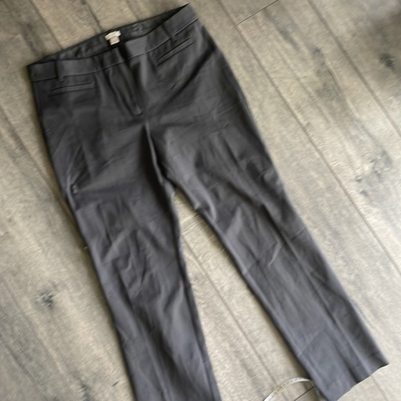 J. Crew pants gray slacks size 12 Stretch career pants - Picture 4 of 9